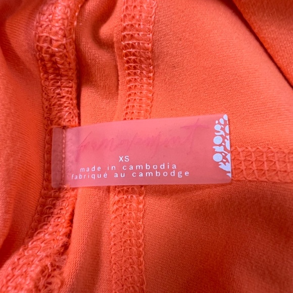 FP Movement By Free People Burning Up Orange High Rise Ankle Breathe Leggings - Picture 9 of 11